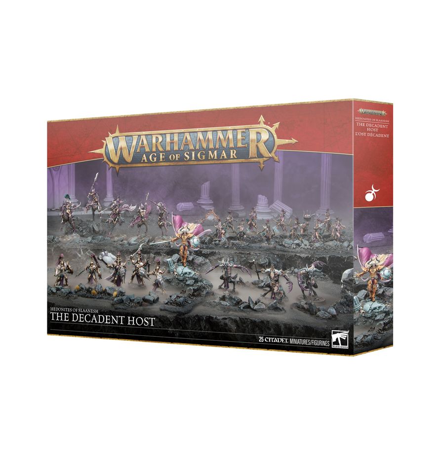 Warhammer AOS: Hedonites of Slaanesh - The Decadent Host