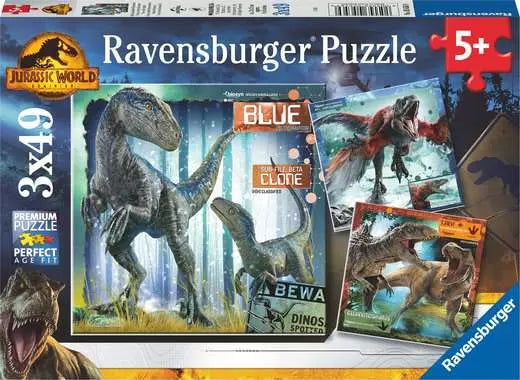 Ravensburger Jurassic World Dominion 3x49 Puzzle