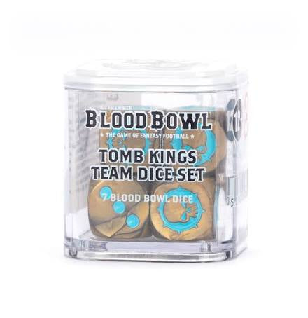 Blood bowl: tomb kings team dice set