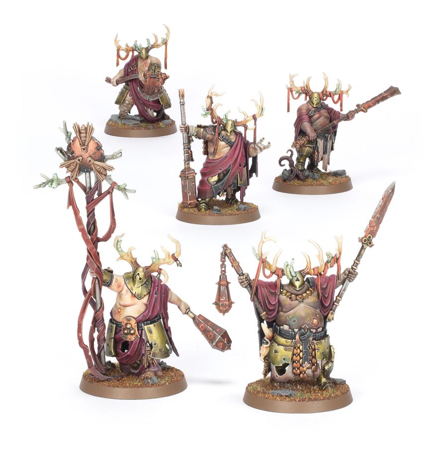 Warhammer AOS: Maggotkin of Nurgle - Putrid Blightkings