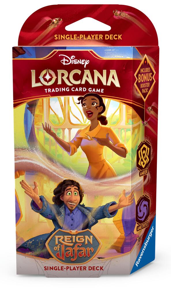 Disney Lorcana TCG: Reign of Jafar - Amber & Amethyst Starter Deck