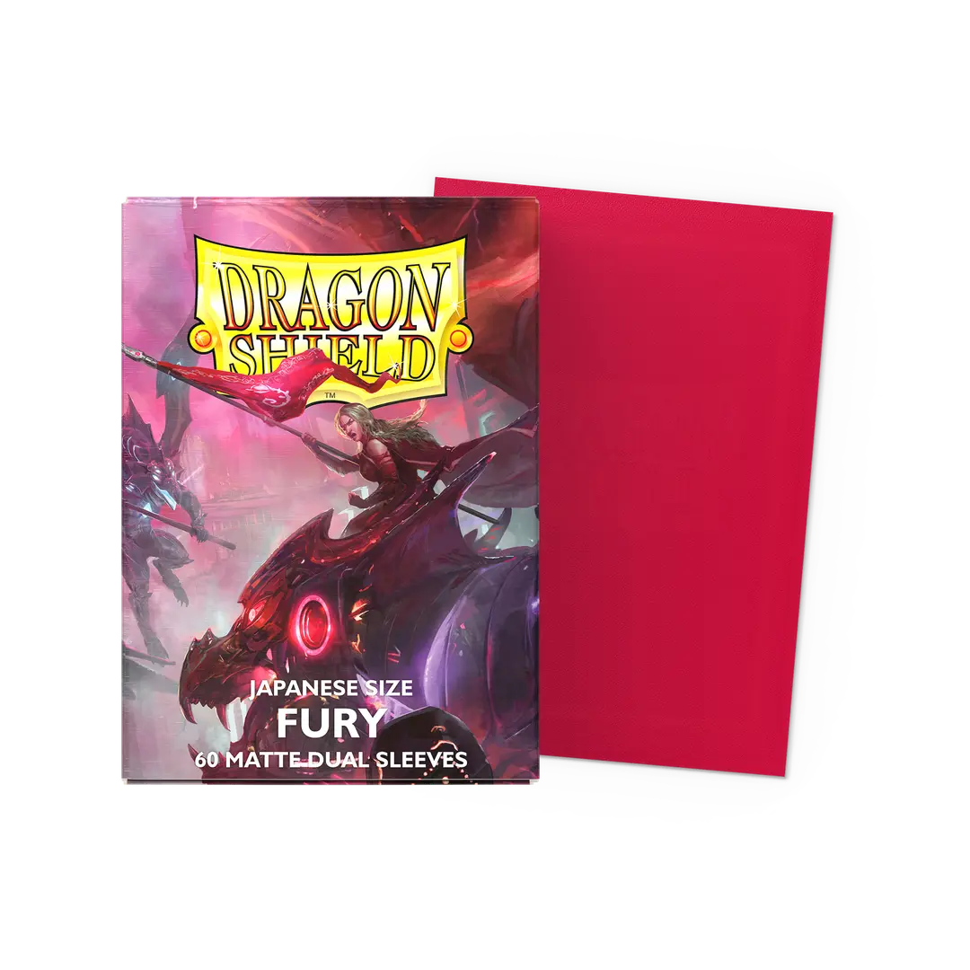 Dragon Shield: Japanese Size - Fury Sleeves (60ct)