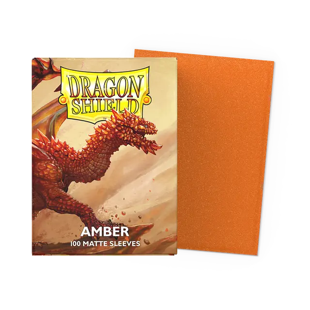 Dragon Shield: Matte - Amber