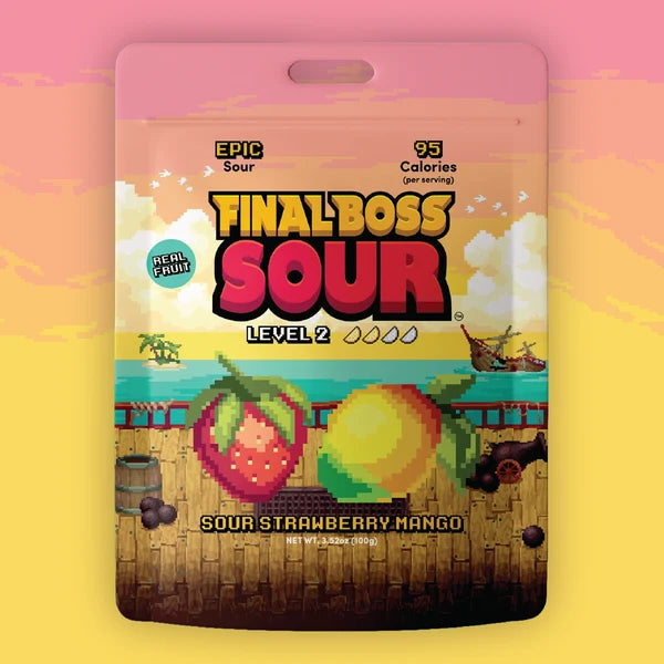 Final Boss Sour: Strawberry Mango