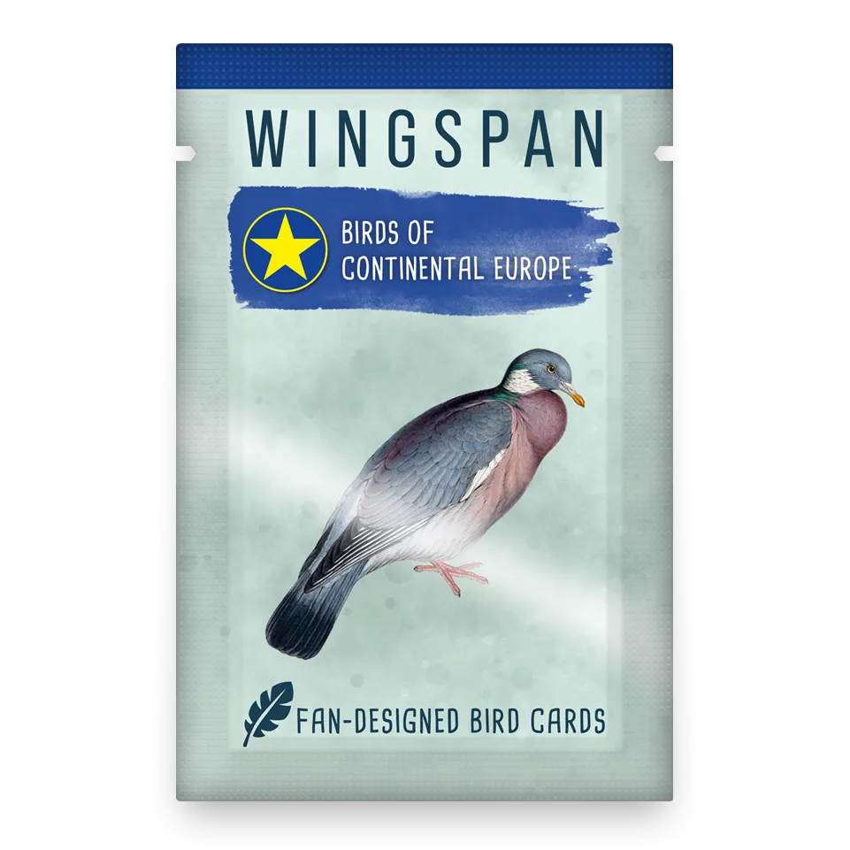 Wingspan: Fan-Designed Bird Promo Pack: Birds of Continental Europe