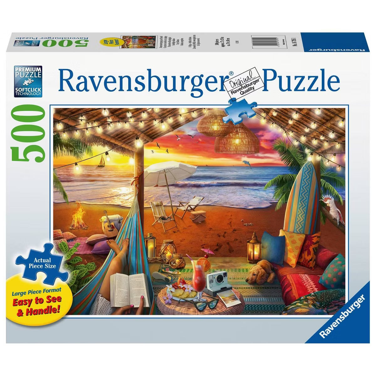 Ravensburger Cozy Cabana 500pc Puzzle
