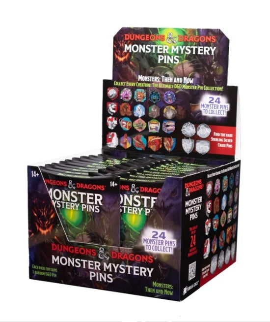 Dungeons and Dragons: Monster Mystery Pins