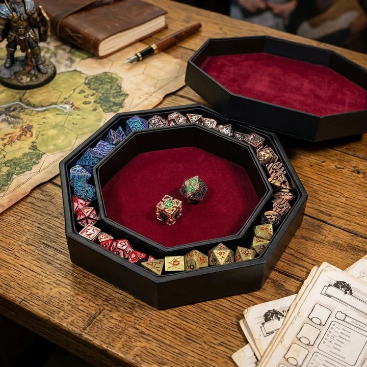 Forged Dice Tray: Dice Arena - Red