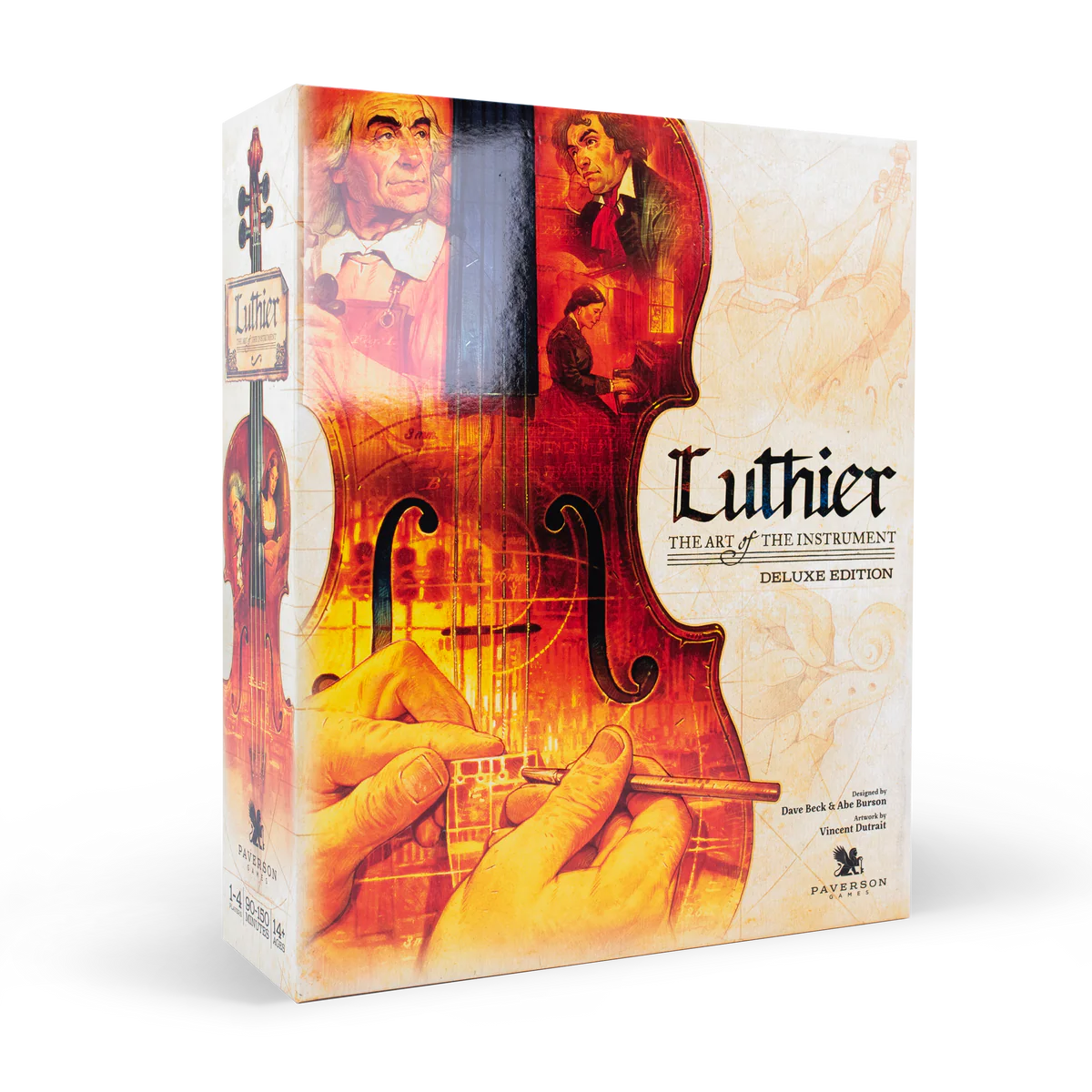 Luthier Board Game - Deluxe Edition w/ Pro Pack And Upgraded Chips