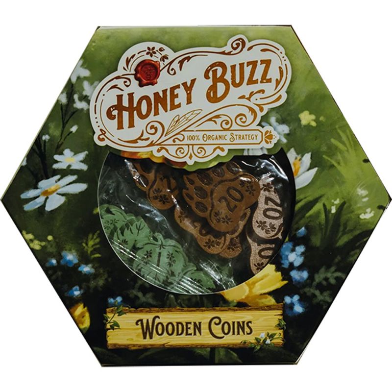 Honey Buzz- Wooden Coins