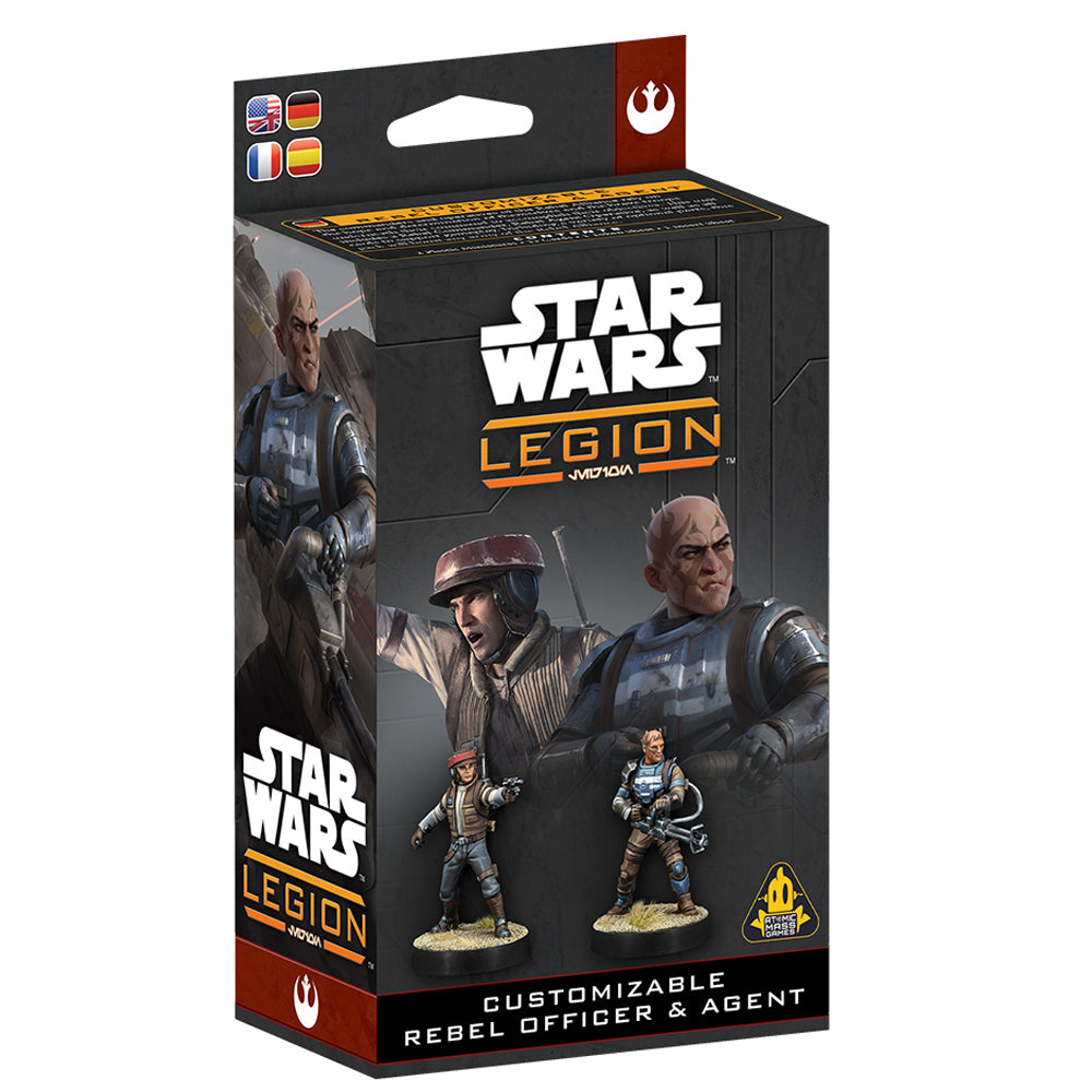 Star Wars Legion: Customizable Rebel Officer & Agent