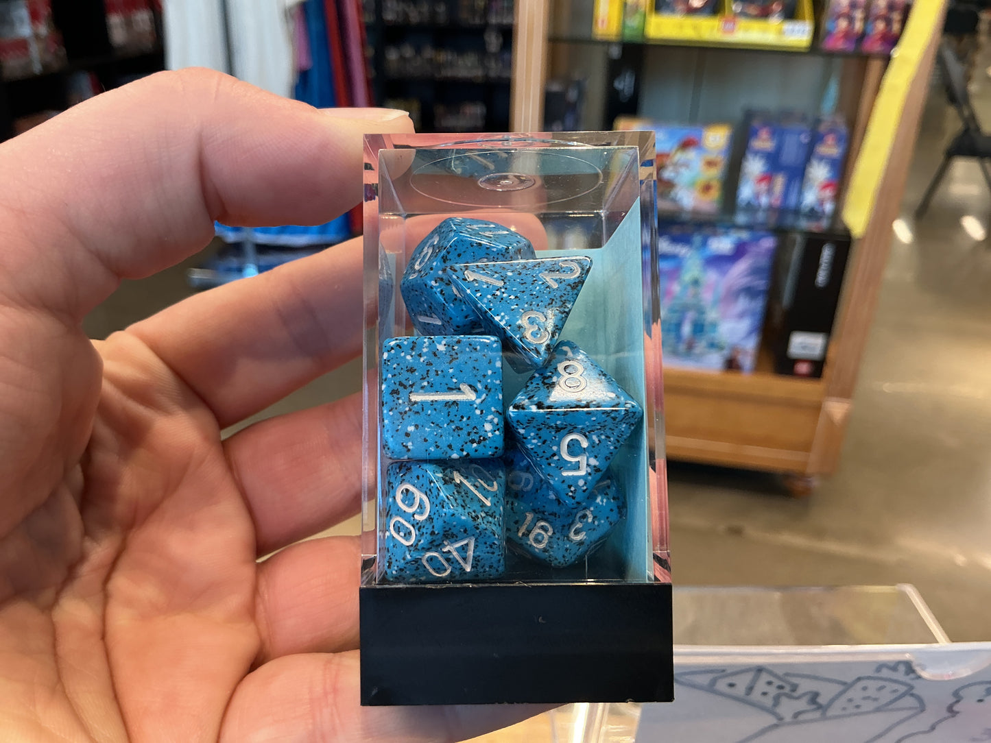Chessex 7pc ocean stone