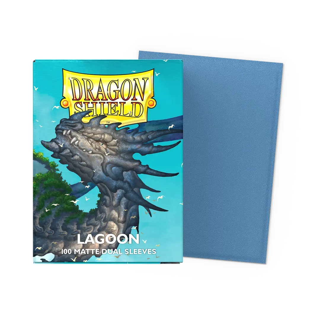 Dragon Shield: Dual Matte - Lagoon Sleeves (100ct)