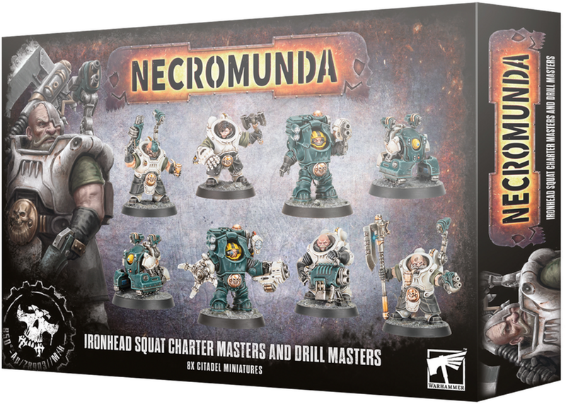 Necromunda: Ironhead Squat Charter Masters and Drill Masters