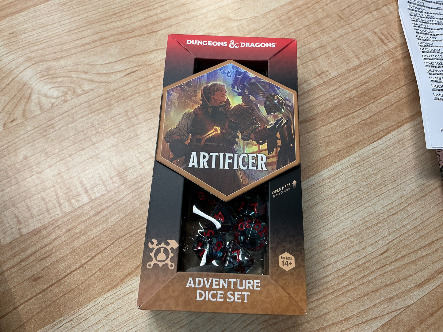 Dungeons and Dragons: Adventure Dice - Artificer