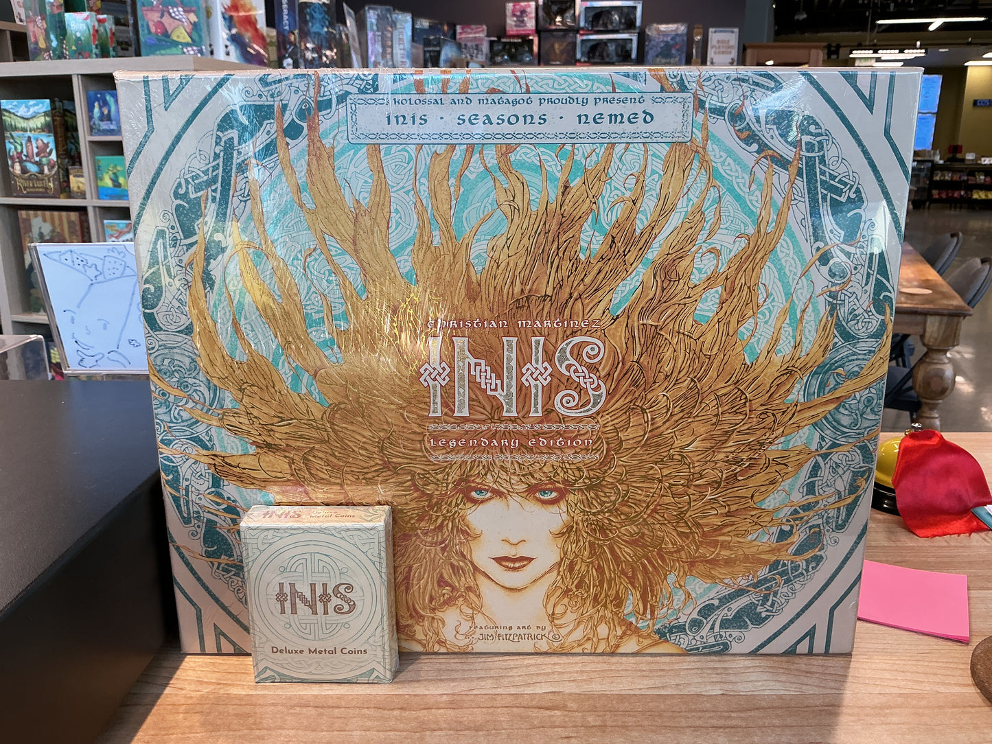 Inis: Legendary Edition Bundle with Deluxe Metal Coins