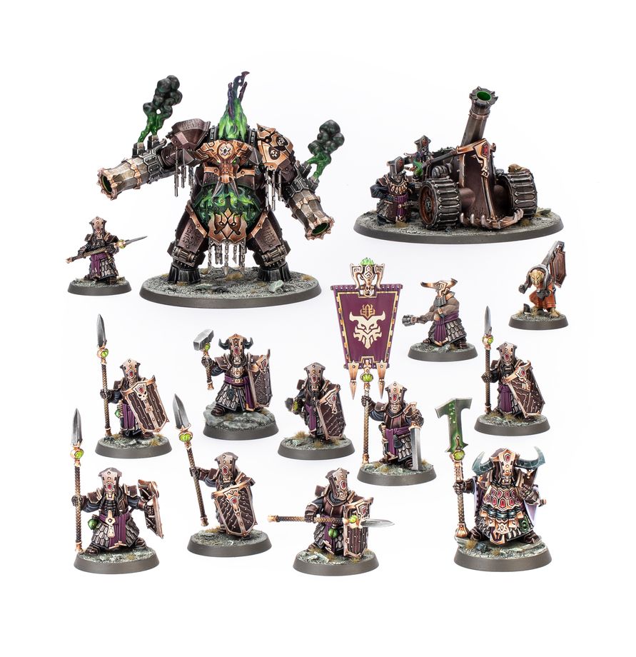 Warhammer Age of Sigmar - Hellsmiths of Hashut Spearhead: Helforge Host