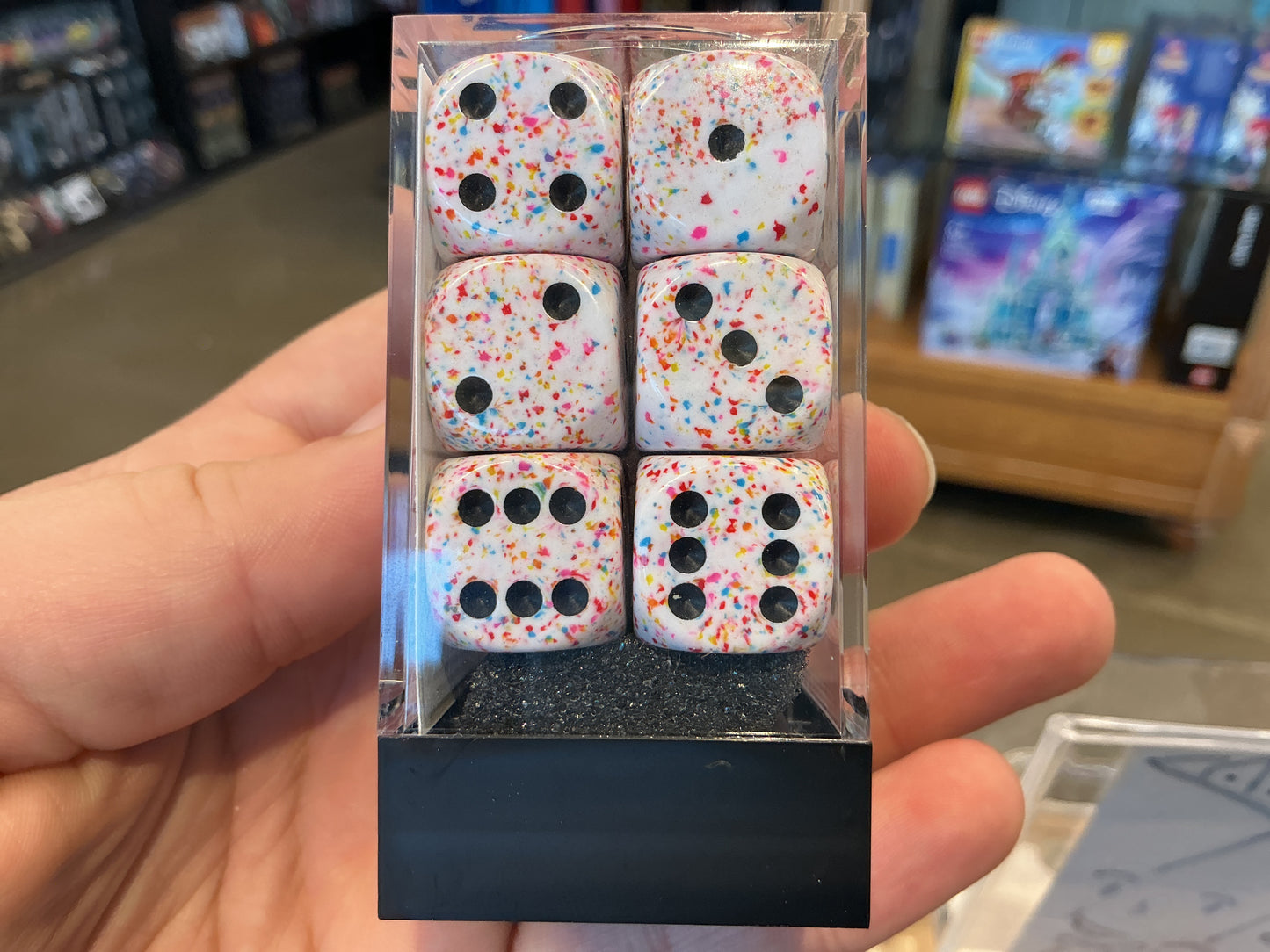 Chessex speckled d6 birthday