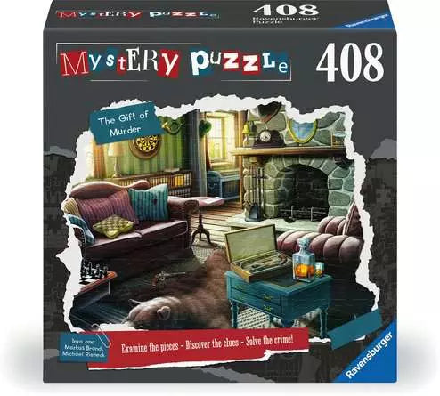 Mystery puzzle: the gift of murder-408 pcs