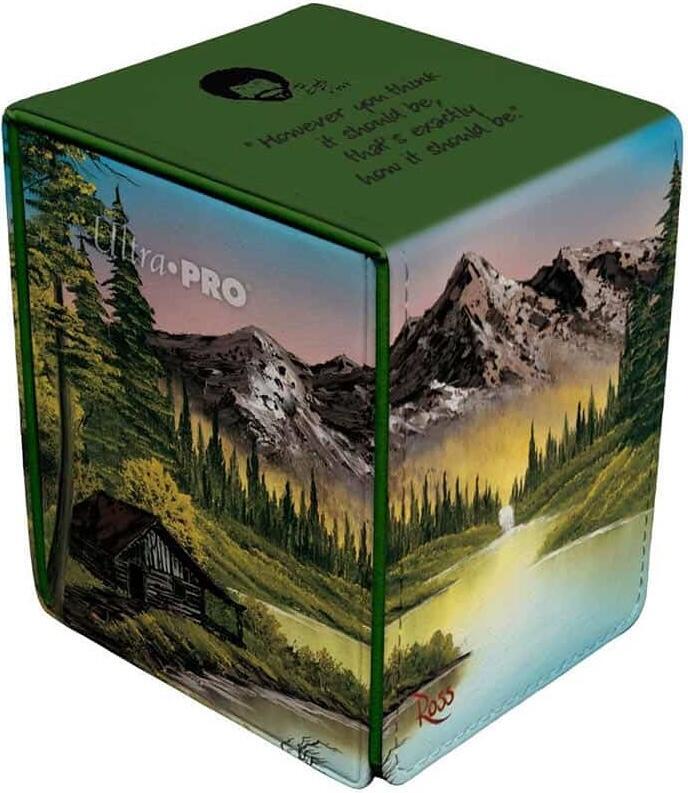 Ultrapro: Alcove Flip Deck Box - Bob Ross: Mountain Retreat