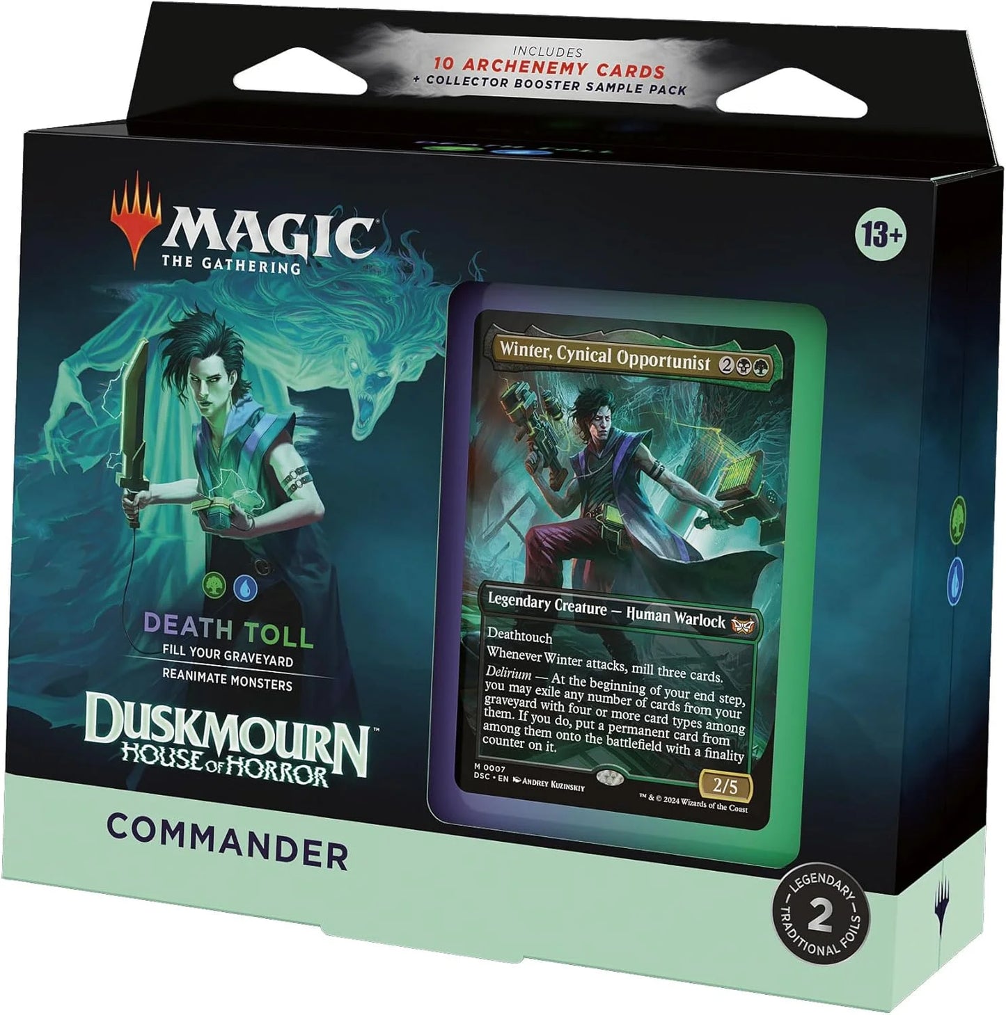 Magic the Gathering: Duskmourn Commander Deck - Death Toll