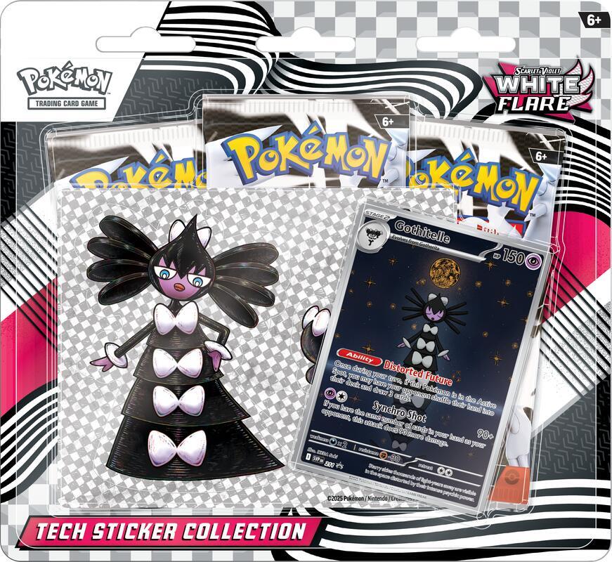 Pokemon TCG: White Flare - Sticker Collection