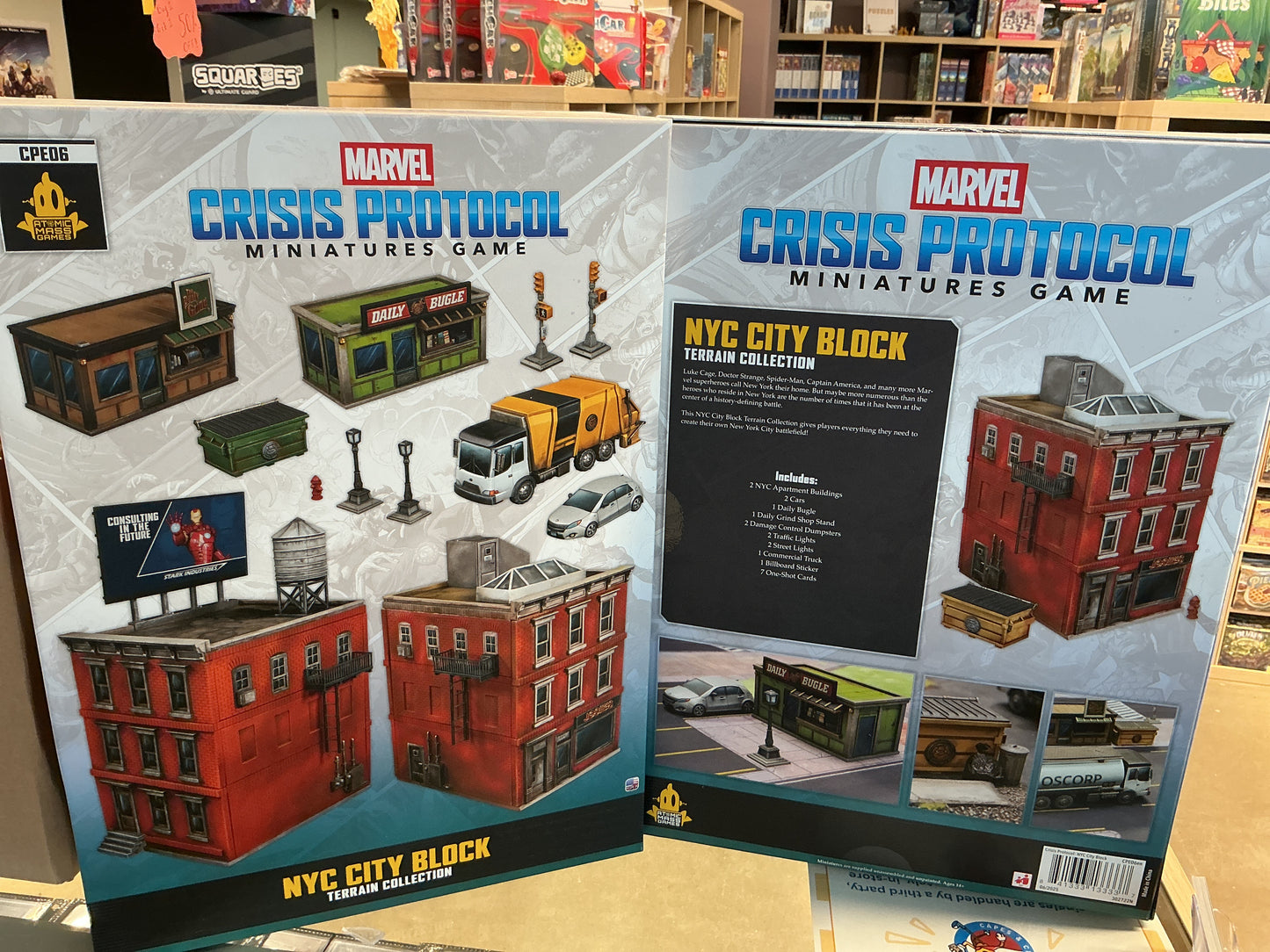 Marvel Crisis Protocol: NYC City Block Terrain Collection