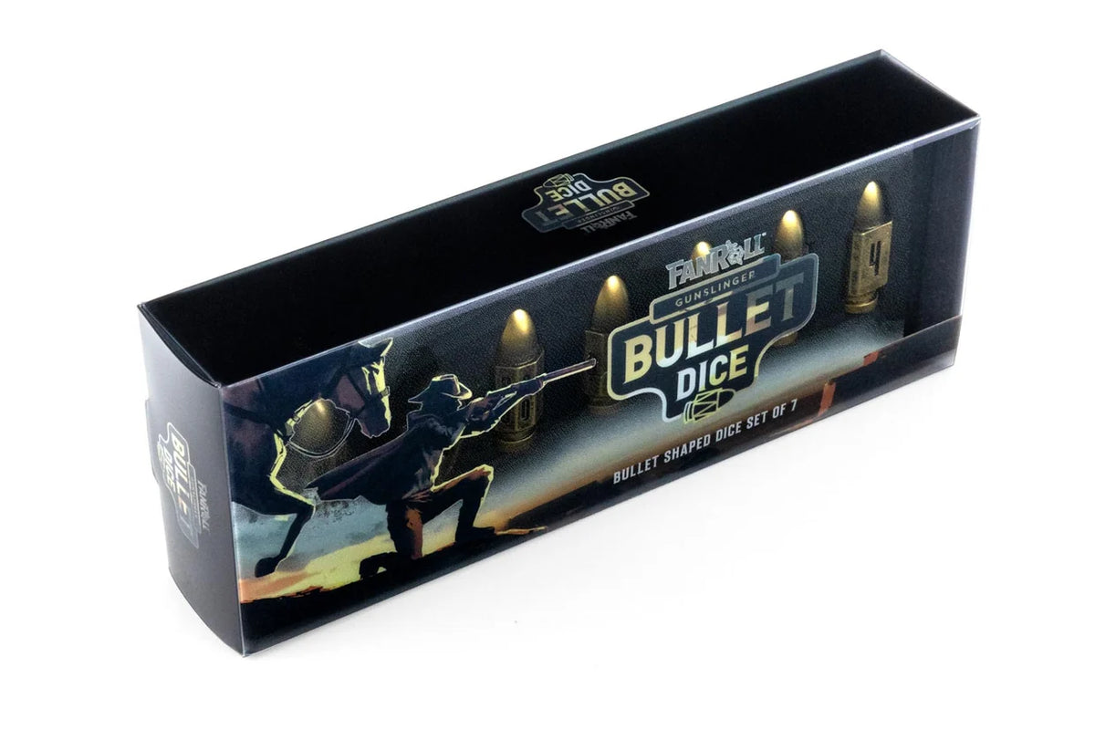 Resin Bullet Poly Dice Set: Gunslinger – FanRoll