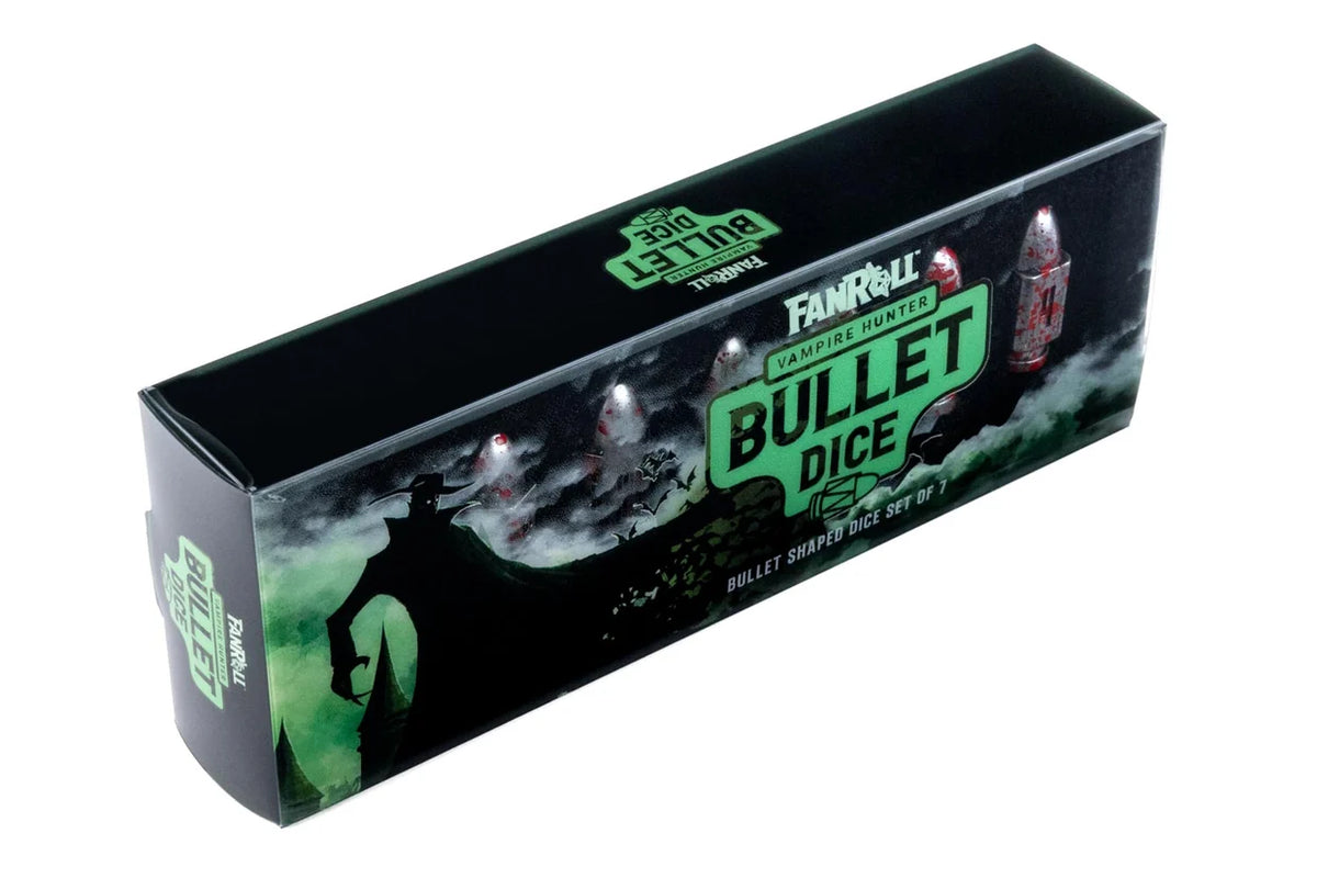 Resin Bullet Poly Dice Set: Vampire Hunter – FanRoll