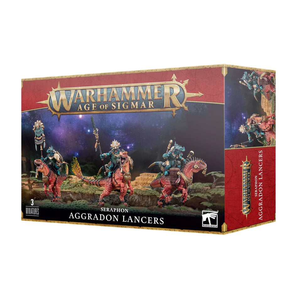 Warhammer AOS: Seraphon - Aggradon Lancers