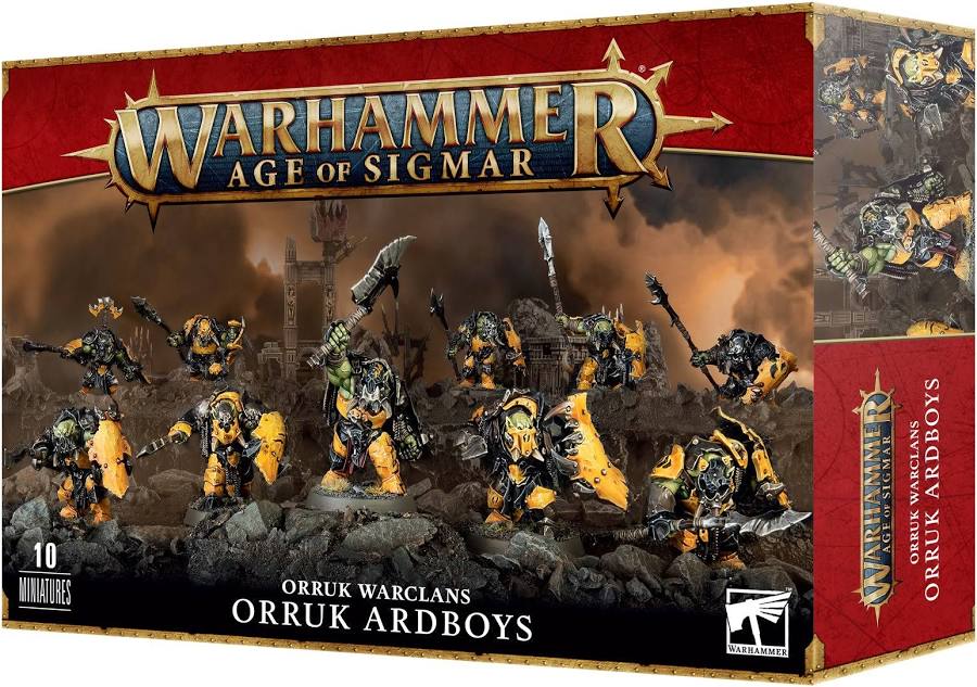 Warhammer AOS: Orruk Warclans - Orruk Ardboyz
