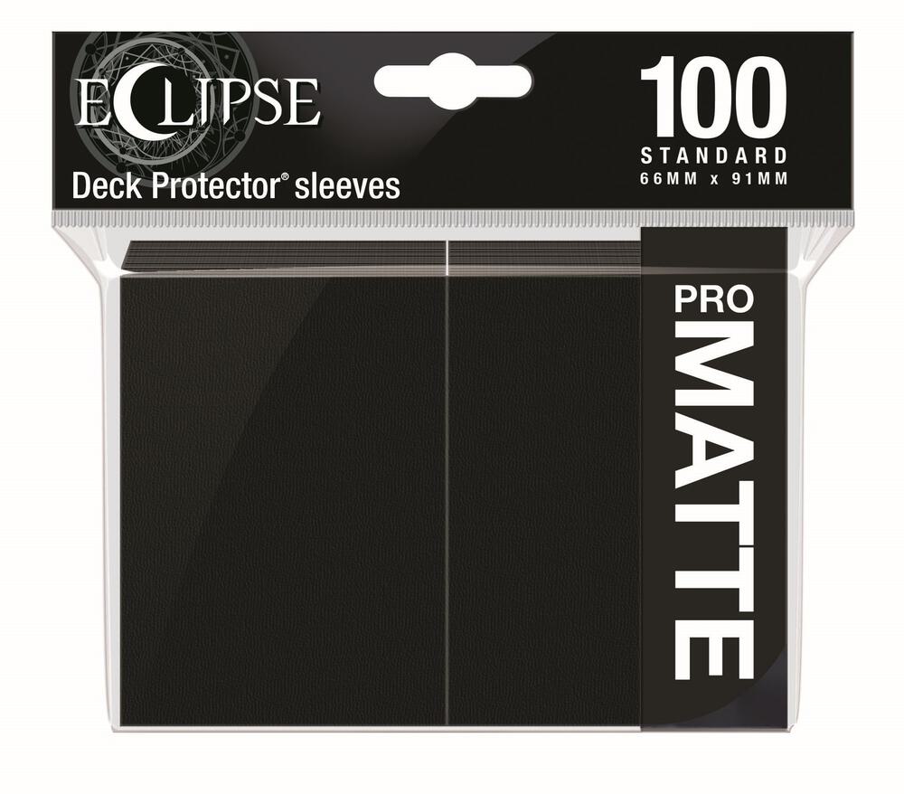 Ultrapro: Eclipse Matte - Jet Black (100)
