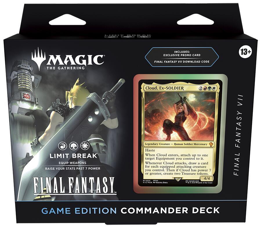 Magic The Gathering: Final Fantasy - Commander Deck (Limit Break With Code)