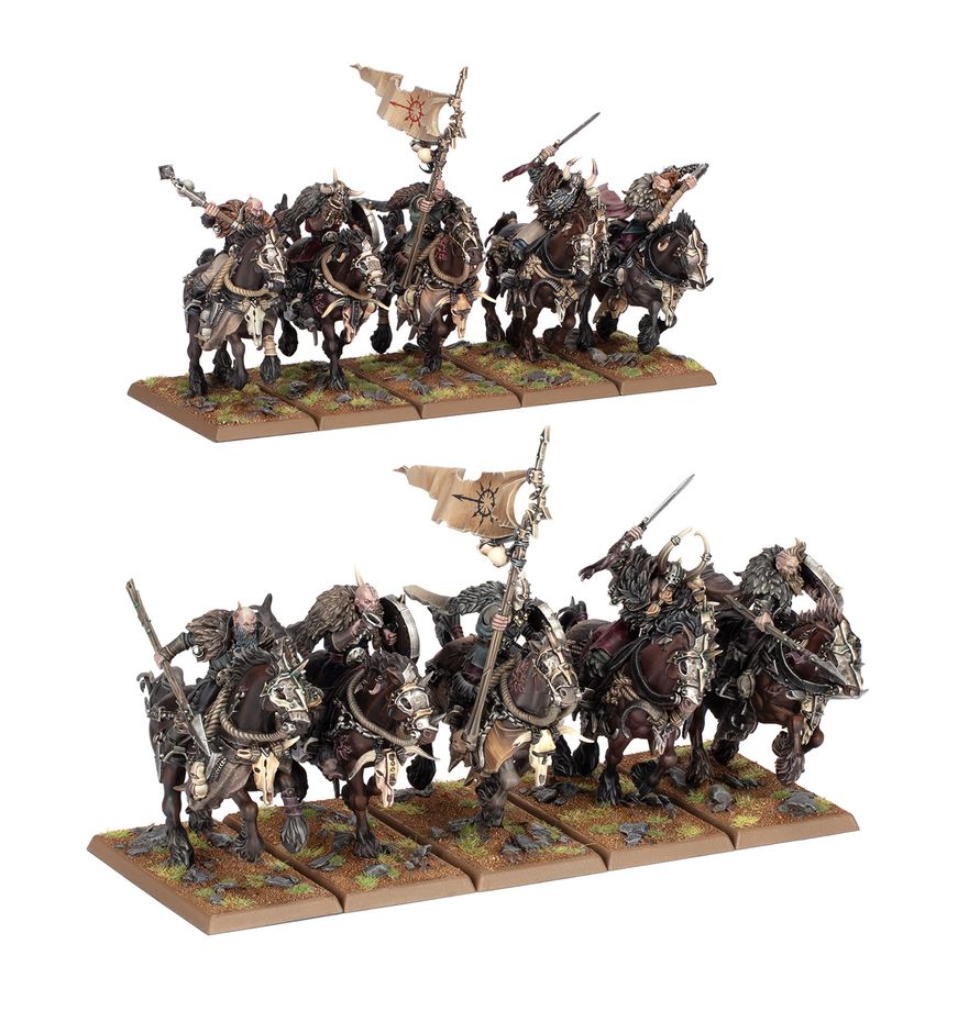 Warhammer The Old World: Chaos Marauder Horsemen