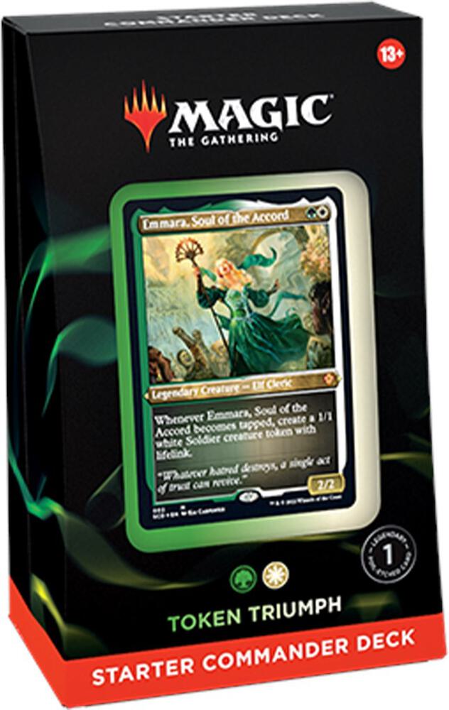 Magic The Gathering: Starter Commander Deck- Token Triumph