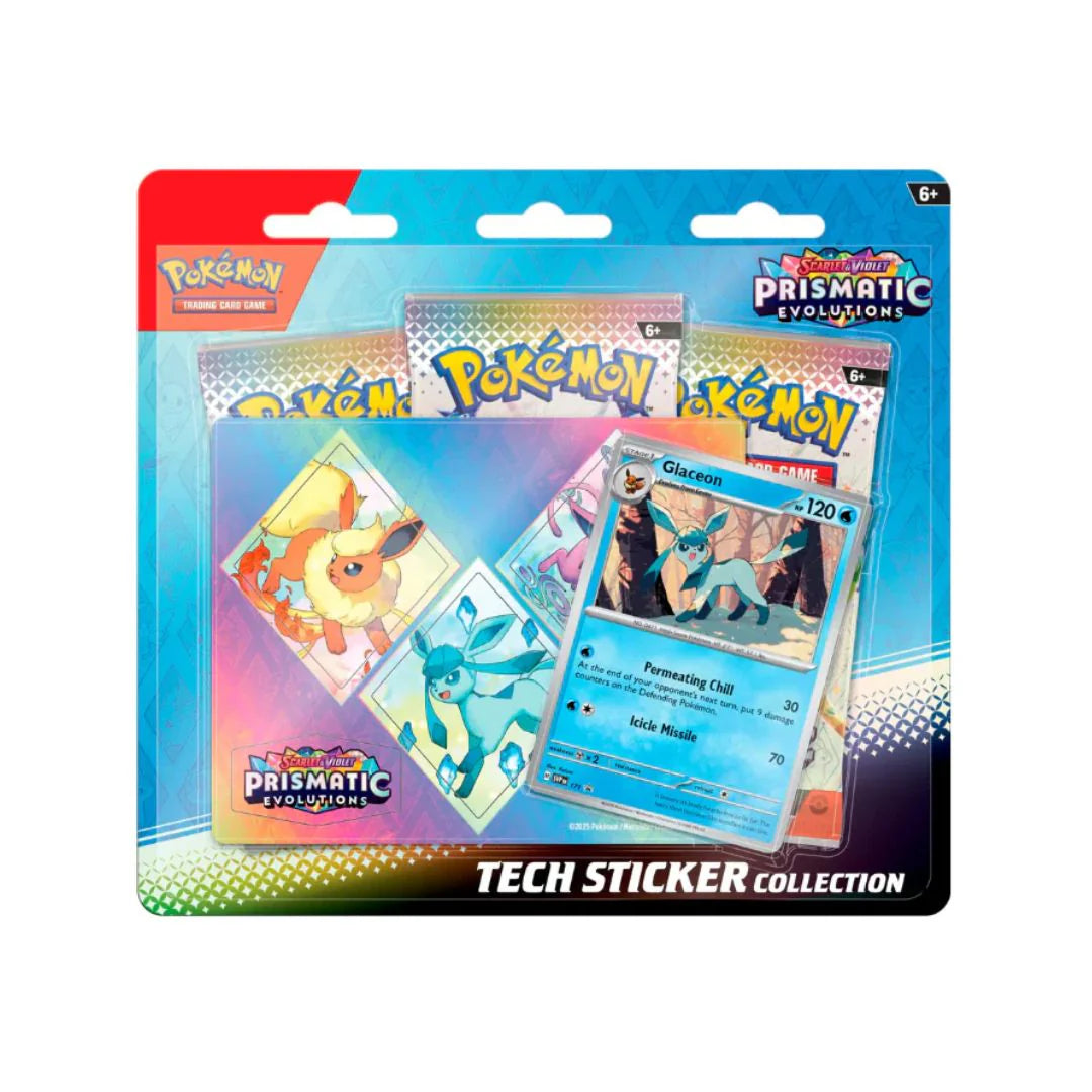 Pokemon TCG: Prismatic Evolutions - Tech Sticker Collection - Glaceon