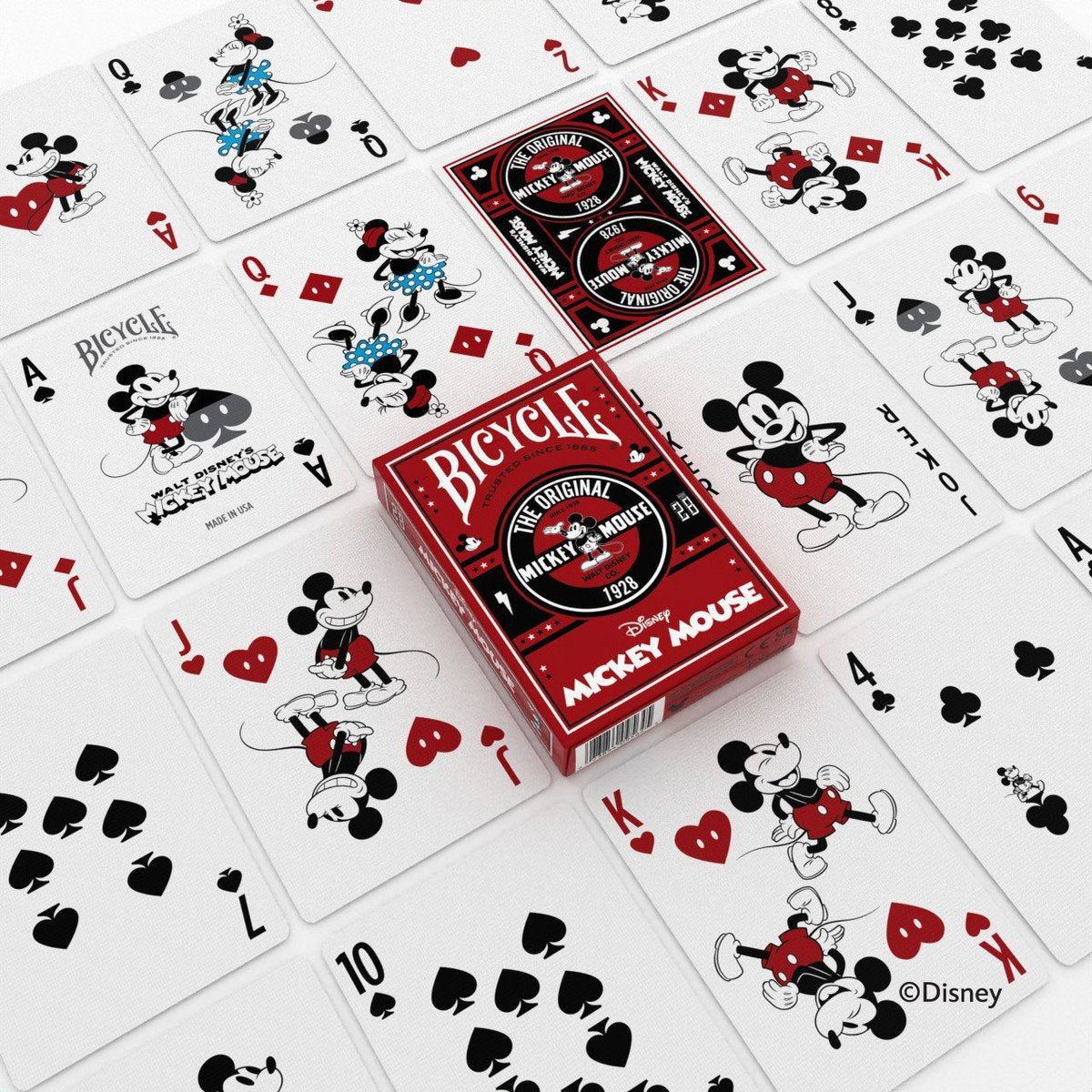 Bicycle Playing Cards: Original Mickey Mouse