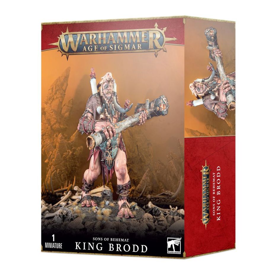 Warhammer: AOS- Sons Of Behemat: King Brodd