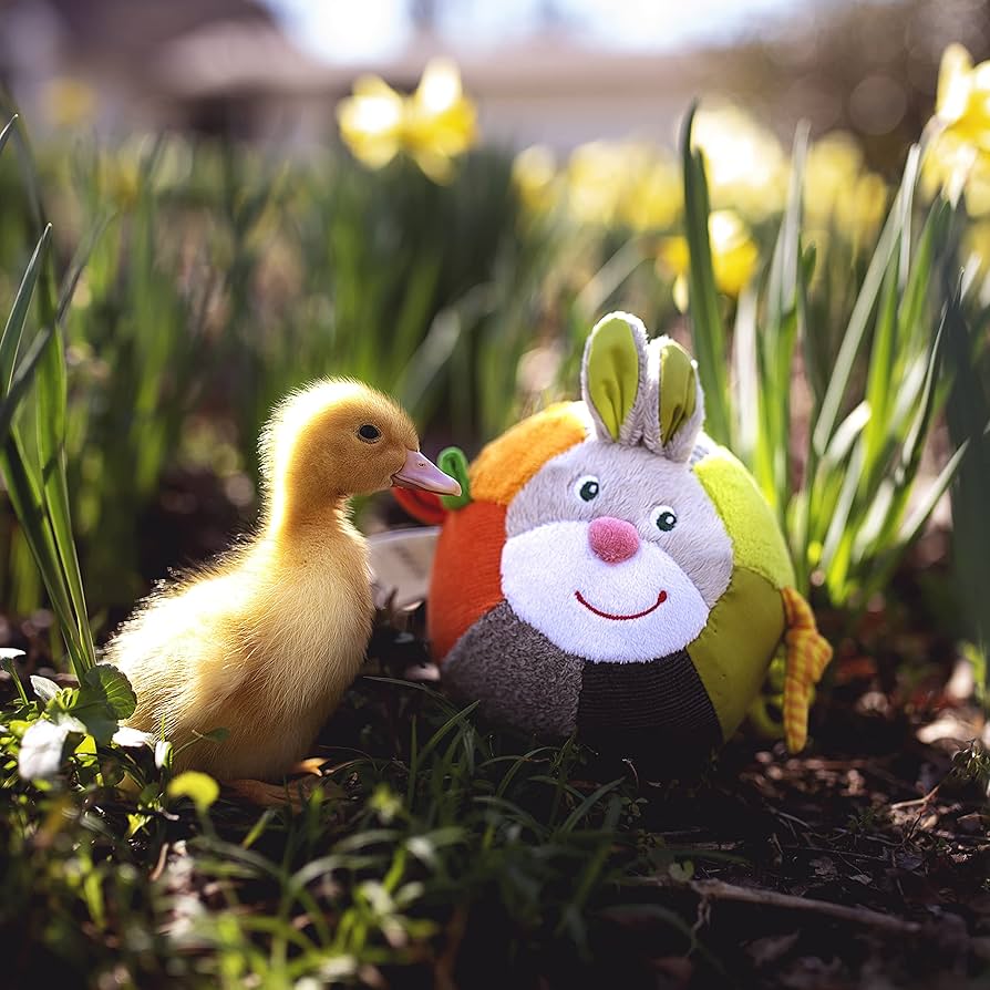 Stoffball Hase Hops