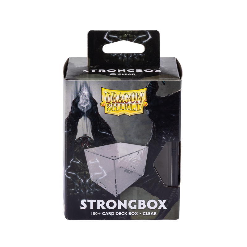 Dragonshield Strongbox - 100+ Card Deck Box - Clear