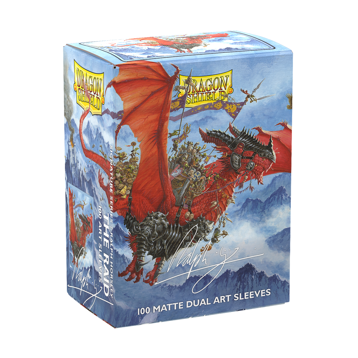 Dragonshield 100ct Dual Art Sleeves - The Raid