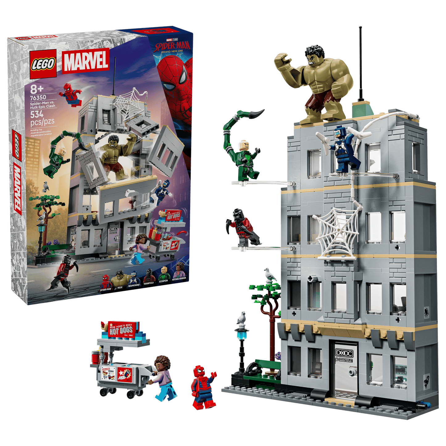 LEGO Marvel: Spider-Man vs. Hulk Epic Clash