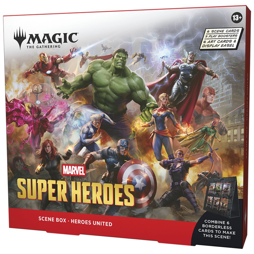 MTG Scene Box: Marvel Super Heroes - Heroes United