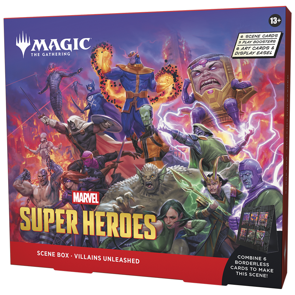 MTG Scene Box: Marvel Super Heroes - Villains Unleashed
