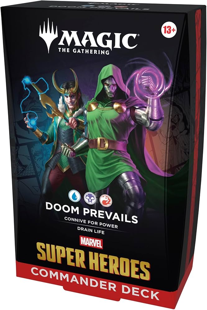 MTG Commander Deck - Marvel Super Heroes - Doom Prevails