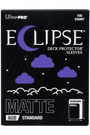 Ultrapro Eclipse Sleeves 105ct. - Royal Purple