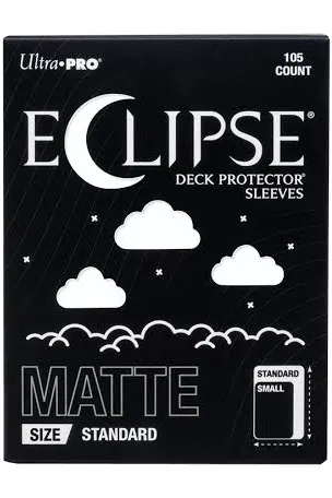 Ultrapro Eclipse Sleeves 105ct. - Arctic White
