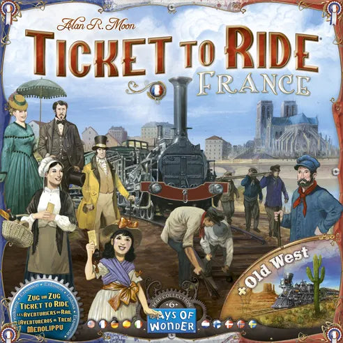 Ticket to Ride: France & Old West Map Collection 6