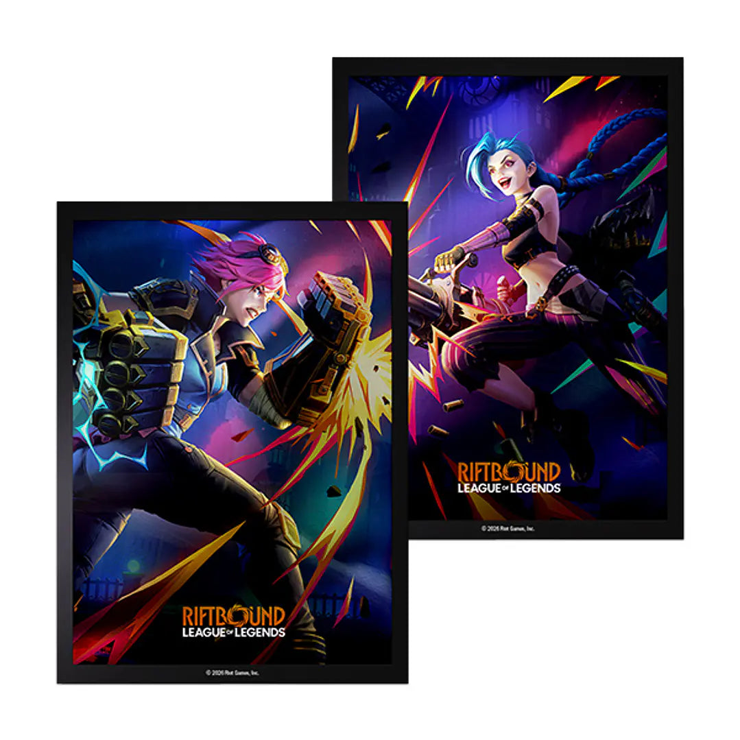 Riftbound: Vendetta: Vi vs Jinx Sleeves