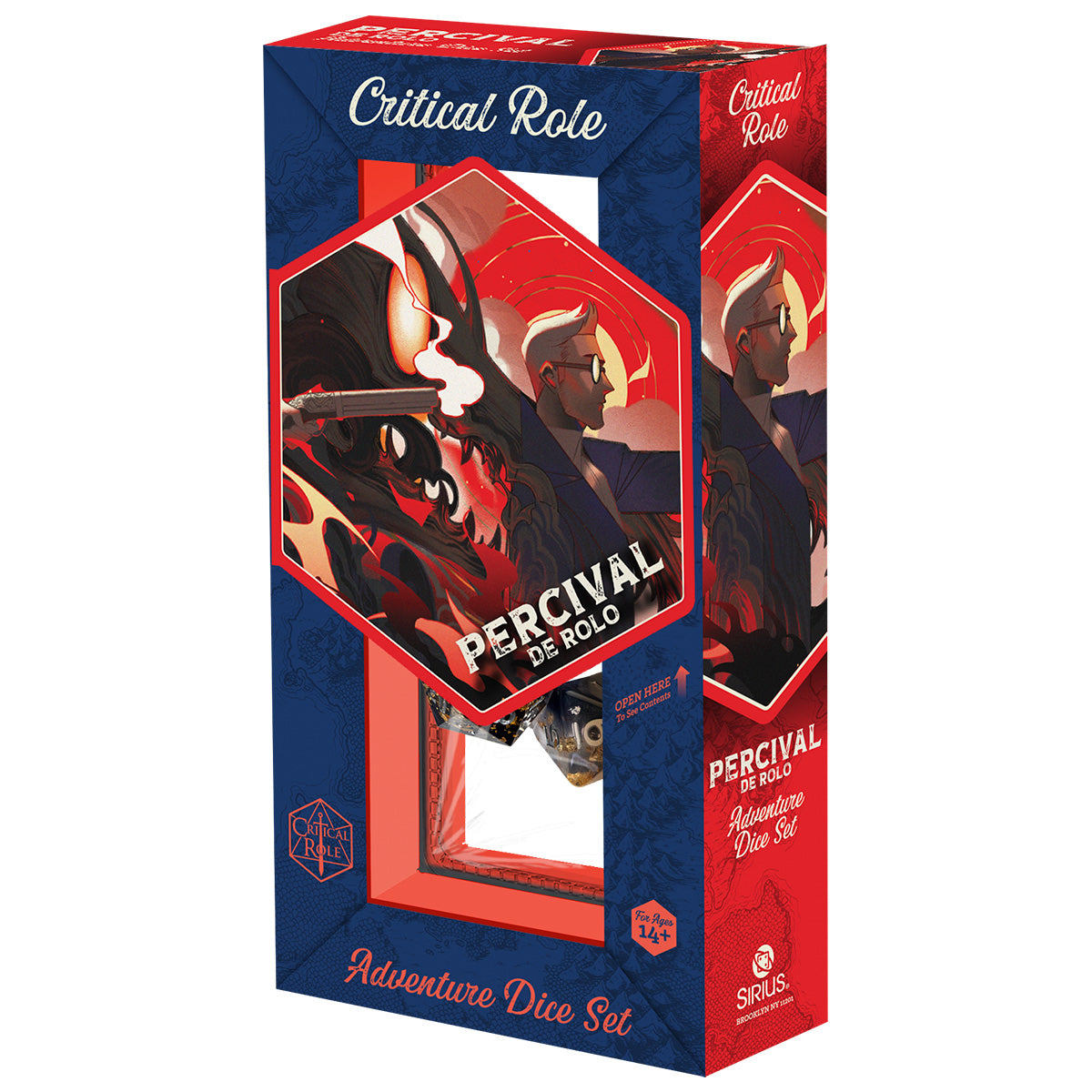 Vox Machina Adventure Dice: Percival de Rolo